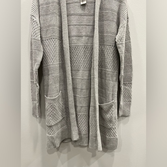 Joie Gray Knit Cardigan Sweater - Picture 4 of 5